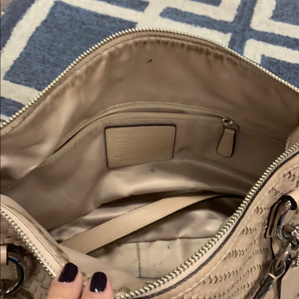 Coach Kristin woven satchel - Picture 7 of 8